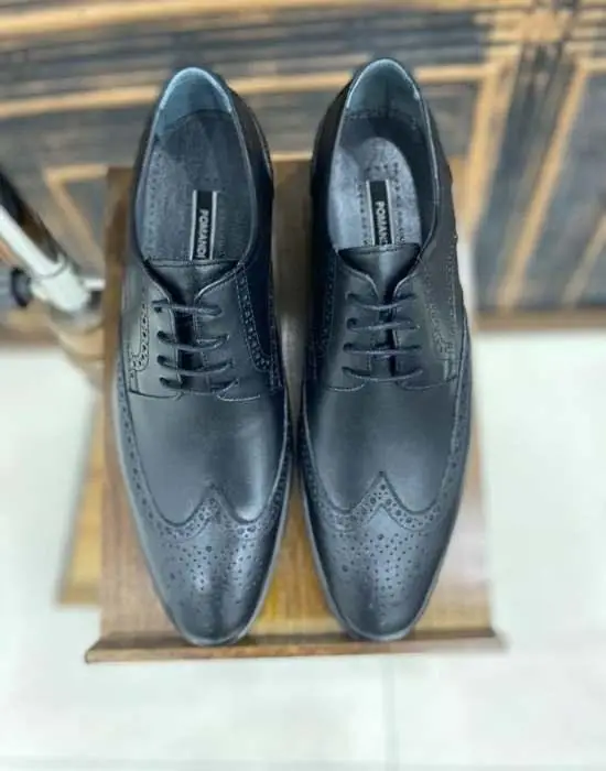 Zwarte Veterschoenen