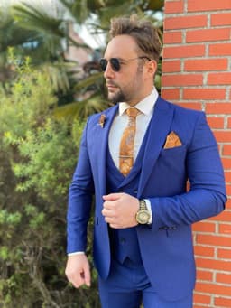 Blauw pak